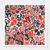 Ukrainian ethnic folk art floral pattern absrtact  (正面)