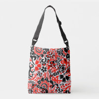 Ukrainian ethnic folk art floral pattern absrtact 