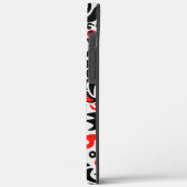 Ukrainian ethnic folk art floral pattern absrtact Case-Mate iPhoneケース (裏面 / 左)