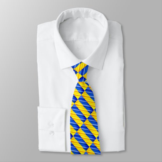 Ukrainian Flag Neck Tie - Freedom Ukraine - Peace ネクタイ (タイ)
