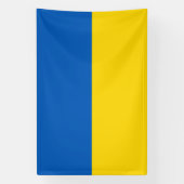 Ukrainian flag. Outdoor  横断幕 (縦)