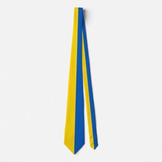 Ukrainian flag. Support Ukraine.  ネクタイ (正面)