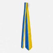 Ukrainian Flag (Ukraine) Neck Tie ネクタイ (裏面)