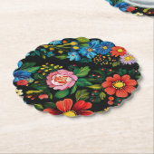 Ukrainian folk art. ペーパーコースター (アングル)