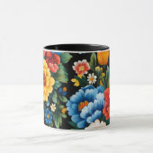 Ukrainian folk art motifs マグカップ (中央)