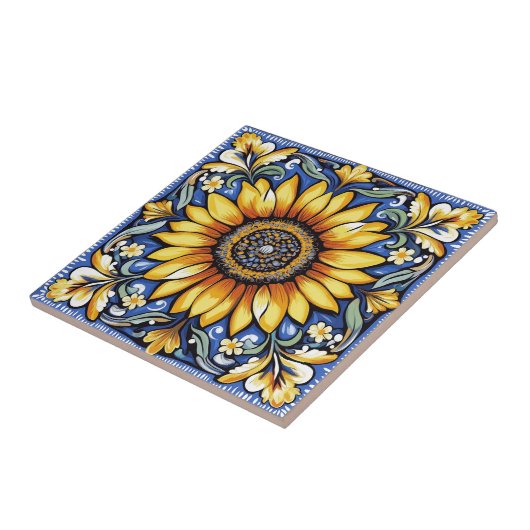 Ukrainian folk art pattern タイル (側面)