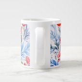 Ukrainian folk art pattern X-Large Coffee Mug ジャンボコーヒーマグカップ (裏面)