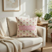 Ukrainian Folk Cross Stitch Embroidery Floral Patt クッション