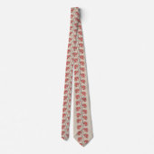 Ukrainian Folk Embroidery Pattern Men’s Tie ネクタイ (裏面)