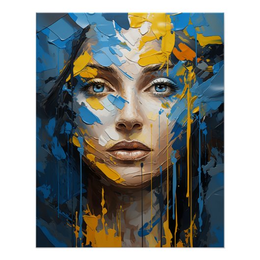 Ukrainian girl Glossy Poster ポスター (正面)