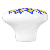 Ukrainian Sunflower Ceramic Knob セラミックノブ (側面)