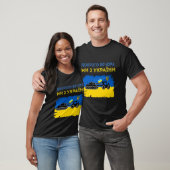 Ukrainian Tractor Pulls A Russian Tank Funny Meme  Tシャツ (ユニセックス)