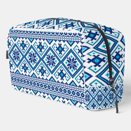 Ukrainian traditional vushuvanka folk art pattern ドップキット (右コーナー)