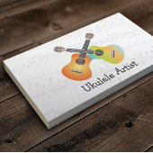 Ukulele Artist Music Notes名刺 名刺