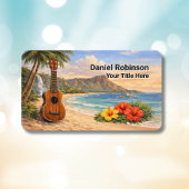 Ukulele Business Card Guitar and Uke 名刺
