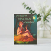 Ukulele byムーンライトポストカード ポストカード (スタンド正面)