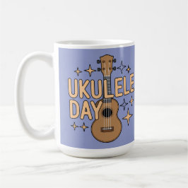 Ukulele Day Mug コーヒーマグカップ