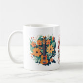 Ukulele Enthusiast Mug コーヒーマグカップ (左)