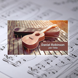 Ukulele Music Teacher 名刺