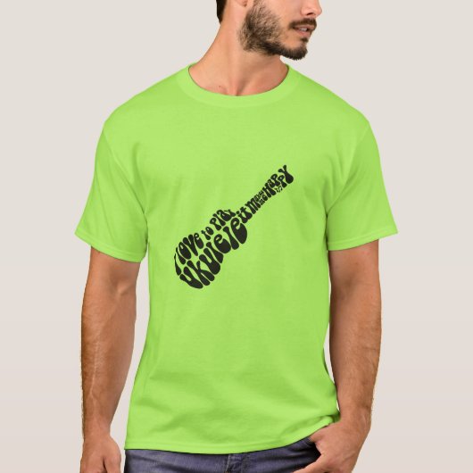 ukulele tシャツ (正面)