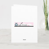 Ukulelefishの挨拶状 カード (裏面)