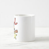 ukurereの星のマグ コーヒーマグカップ (中央)