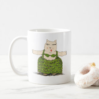 Ulaのデニスガストンの芸術からのフラ猫のマグ コーヒーマグカップ