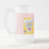 ₩ulffieのRosarianRose HappySUNny Mug* フロストグラスビールジョッキ (左)
