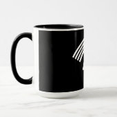 Ullrのスキーアーチェリーの狩りの古いNorseのバイキングの神 マグカップ (左)