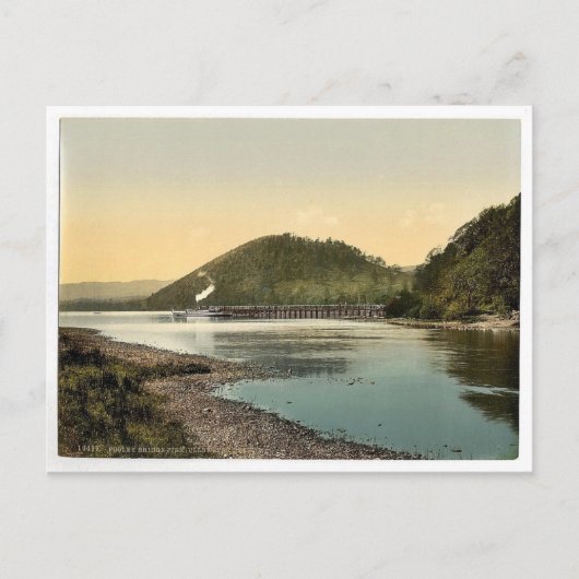 Ullswater, Pooley Bridge Pier, Lake District, Engl ポストカード (正面)
