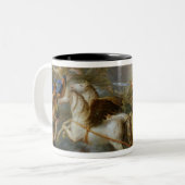 Ulmの降伏のアレゴリー ツートーンマグカップ (正面左)