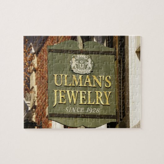 Ulman's Jewelry Store Sign, Fredericksburg Virgina ジグソーパズル (横)