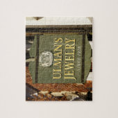 Ulman's Jewelry Store Sign, Fredericksburg Virgina ジグソーパズル (縦)