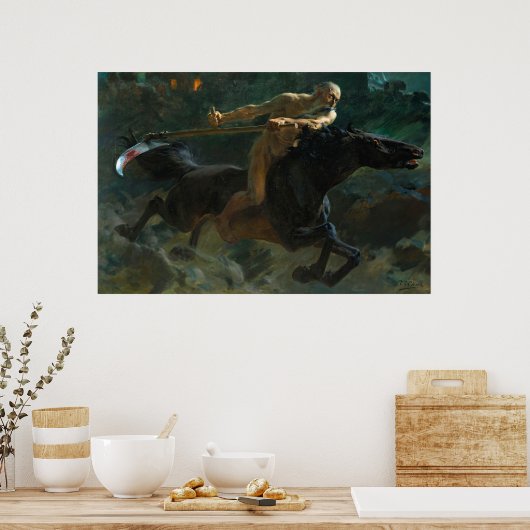 Ulpiano Checa - Time (1916) ポスター (キッチン)