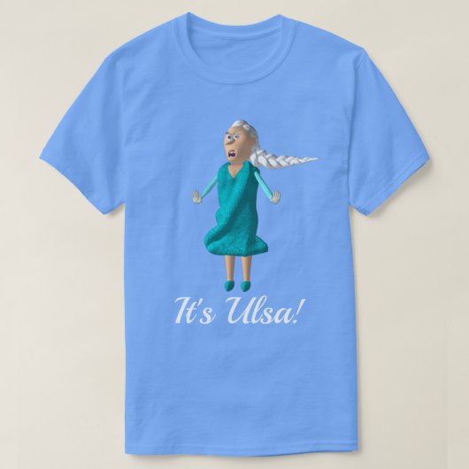 Ulsa T-shirt (It's Ulsa!) Tシャツ (デザイン正面)