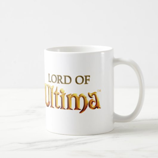 Ultimaのロゴの主 コーヒーマグカップ (右)