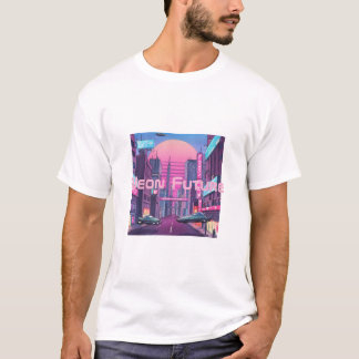 Ultimate 80sレトロフューチャーTシャツ – Synthanwave Neon Tシャツ