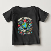 Ultimate Back to School Gear: Learning Adventure ベビーTシャツ (正面)