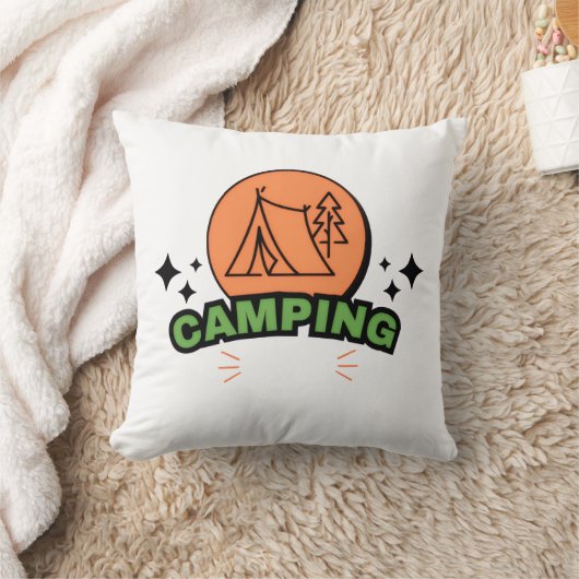 Ultimate Camping Adventure | Nature Escape & Outdo クッション (ブランケット)