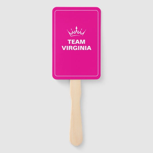 Ultimate Crown Pageant Wavers | Set of Fans ハンドファン (裏面)