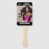 Ultimate Crown Pageant Wavers | Set of Fans ハンドファン (正面)