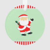 Ultimate Frisbee Holiday Gift オーナメント (裏面)