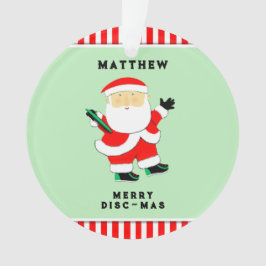 Ultimate Frisbee Holiday Gift オーナメント