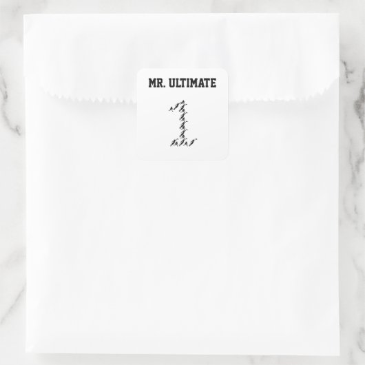 Ultimate Frisbee Mr/恋しく思Ultimate スクエアシール (バッグ)