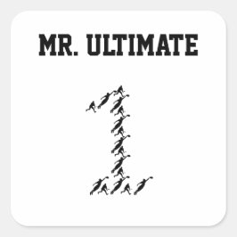 Ultimate Frisbee Mr/恋しく思Ultimate スクエアシール
