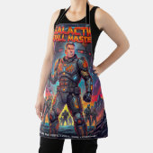 Ultimate Galactic BBQ Commander Sci-Fi エプロン (インサイチュ)