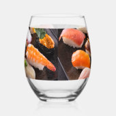Ultimate Mix Wine Glass – SUSHIMI Collection ステムなしワイングラス (左)