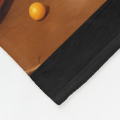 Ultimate Quirky Halloween Witch Café – Cats Chaos フリースブランケット (角)