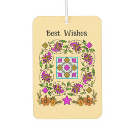 ultimate vintage pattern カーエアーフレッシュナー