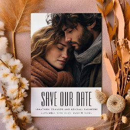 Ultraモダンシンプルフォト編集可結婚能 セーブザデート